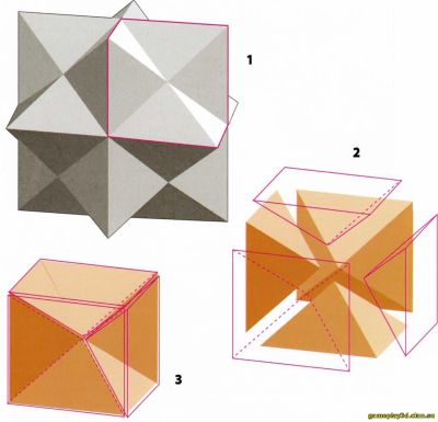 Делить куб. Разрезанный куб. Куб разделенный на тетраэдры. Поделить куб на 3 части. Разрезание Куба на тетраэдры.
